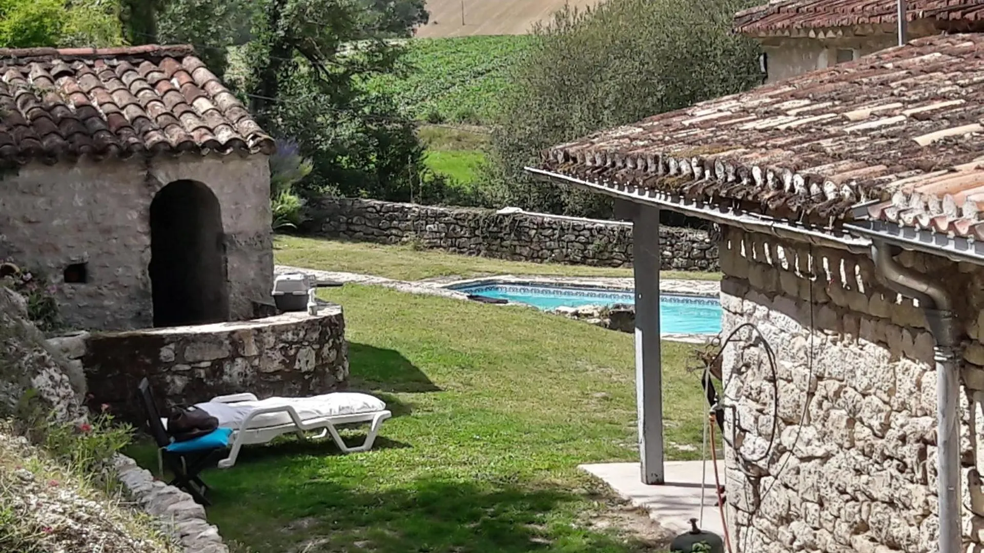 Dans Hameau Avec Piscine Privee Villa Castelnau-Montratier