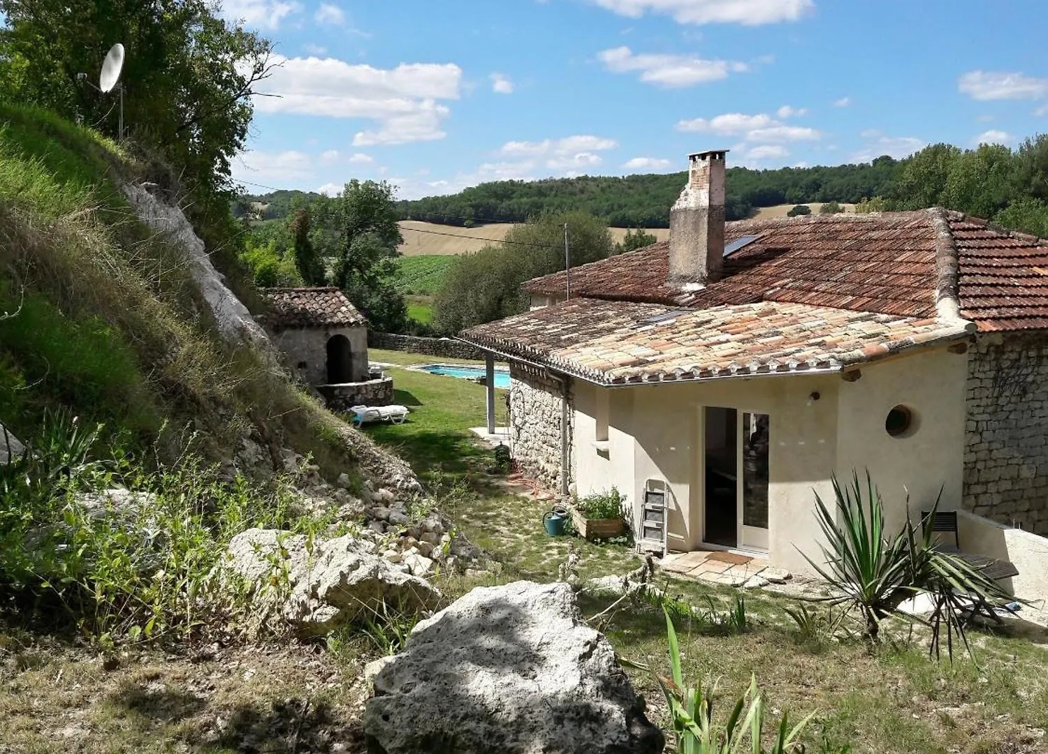 Dans Hameau Avec Piscine Privee Villa Castelnau-Montratier Holiday home